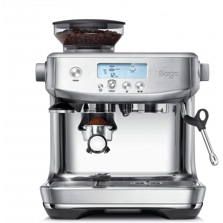  Máquina de café, cafetera automática con molinillo de 15 granos  a taza, cafetera profesional comercial espesso para café, hotel by PPLL  (tipo enchufe: UE) : Hogar y Cocina